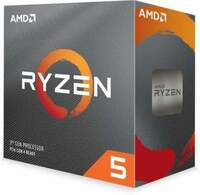 AMD Ryzen 5 3600 with Wraith Stealth Cooler (100-000000031) 3.6 Ghz Upto 4.2 GHz AM4 Socket 6 Cores 12 Threads