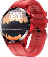 Fire-Boltt Talk Pro 1.3" Bluetooth Calling Smartwatch (Red Strap, Free Size)