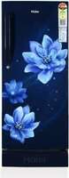 Haier 190 L Direct Cool Single Door 4 Star Refrigerator with Base Drawer  (MARINE PEONY, HED-204MFB-P)