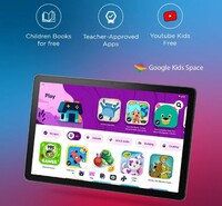 Lenovo Tab M10 FHD Plus (3rd Gen) (10.61 inch (26.94 cm), 6 GB, 128 GB, Wi-Fi+LTE, Calling), Storm Grey with Qualcomm Snapdragon Processor, 7700 mAH Battery and Quad Speakers with Dolby Atmos