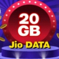 Free 20 GB Data By Jio Luck draw [10 Chances]