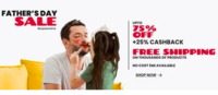 Pepperfry Father's Day Sale - Upto 75% off + 25% cashback + Free shipping and No Cost EMI available