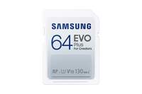 Samsung EVO Plus 64GB, SDXC Upto 130MB/s, FHD, Memory Card [40% Coupon]