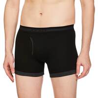 Jockey 1017 Men's Super Combed Cotton Rib Solid Boxer Brief with Stay Fresh Properties (Pack of 2)