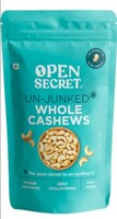 OPEN SECRET Premium Cashews/Kaju| 100% Natural|Tasty, Crunchy| Immunity Boosting Nuts| 500g Cashews on Flipkart
