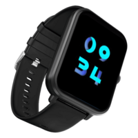 Fire-Boltt Tide Plus BSW120 Smartwatch with Bluetooth Calling (46.5mm Curved Display, IP67 Water Resistant, Black Strap)