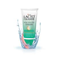 Lacto Calamine Aloe Vera Gel with 99% Pure Natural Aloe Vera, Vitamin E and Glycerin, No Parabens, No Sulphates (150 g)