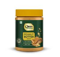 Oleev Kitchen Peanut Butter CREAMY | Rich in Protein | Gluten Free | 100% Vegan | No Artificial Flavour, 410 g