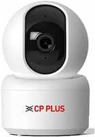 CP PLUS 3 MP Full HD Smart Wi-fi CCTV Camera | 360° Pan & Tilt | View & Talk | Motion Alert | Night Vision | SD Card (Up to 128 GB) | Alexa & OK Google | 2-Way Talk | IR Distance 10Mtr | CP-E35A