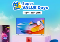 Super Value Days- Upto 80% Off on Appliances, Electronics & Accessories + upto ₹5250 off on HDFC Cards  - (16-18 June)