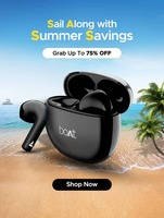 Boat Sail Along with Summer Savings-Up to 75% Off on Airdopes & Neckbands