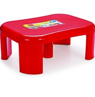 Cello Endura Tuff Plastic Seat Stool, Big, Red