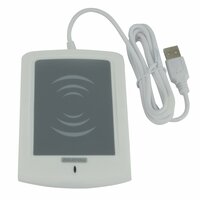 PremiumAV USB Proximity Sensor Smart Card RFID Reader (White) 
