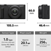 Sony ZV-1F Vlog Camera for Content Creators and Vloggers with Ultra-Wide 20mm Prime Lens | Soft Skin Feature | Bokeh | Creative Look | Active Mode Stabilisation