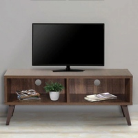 Arata TV Console Unit for TVs up to 43" in Oak Finish, TV Cabinet/TV Stand, By Mintwud from Pepperfry