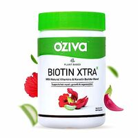 OZiva Biotin Xtra for Hair Growth | 60 capsules [Extra 2% Coupon]