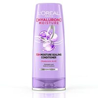 L'Oreal Paris Moisture Sealing Conditioner, With Hyaluronic Acid, For Dry & Dehydrated Hair, Adds Shine & Bounce, Hyaluron Moisture 72H, 180ml