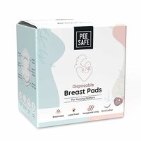 PEESAFE Super Absorbent with Elastic Sides Micro-Cushion for Extra Comfort Disposable Breast Pads - Pack of 24 S…