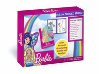 Barbie Dream Doodle Studio - Doodle Activity Kit for Kids Age 7 Years & Above - Fun with doodling & colouring beautiful Barbie sketches, bookmarks, decorative signages, masks and much more along with Barbie Doodle Stud