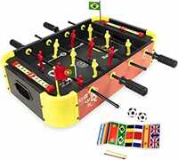 FIFA World Cup 2022 Foosball Big Size Football Table Soccer Game Board for Adults Kids Boys and Girls Indoor Sport (Belgium Foosball)