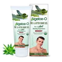 Amazon Sample Rs 1 ALGELOE-O Pre & After Shave Gel For Men 100ml