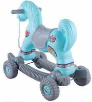 Myhoodwink 2 in 1 MULTICOLOR Horsey Rocker Cum Ride On Toy for Kids Rideons & Wagons Non Battery Operated Ride On  (Multicolor)