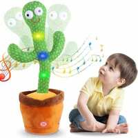 Dancing Cactus Toy Talking Repeat Singing Toy 