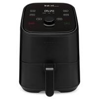 Instant Pot Air Fryer, Vortex 2QT, Touch Control Panel, 360° EvenCrisp™ Technology, Uses 95 % less Oil, 4-in-1 Appliance: Air Fry, Roast, Bake, Reheat (Vortex 1.97Litre, Black)