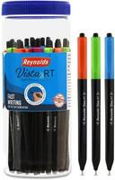 Reynolds Vista RT Ball Pen  (Pack of 25) Reynolds Smoothmate Blue Pen Jar Ball Pen  (Pack of 20) Reynolds Liquiflo Pen Jar Ball Pen  (Pack of 20, Blue)