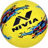 NIVIA Storm Football - Size: 5 (Pack of 1, Yellow)