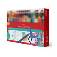 Faber-Castell Triangular Colour Pencils - Pack of 72 (Assorted)