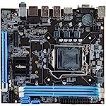 FRONTECH H61 Chipset Motherboard with 2xDDR3 RAM Slots LGA1155 Supports i3/i5/i7/Pentium/Celeron Processors