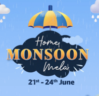 Home Monsoon Mela (21st to 24th June) - Up to 70% Off + 10% SBI Credit Card EMI Offer