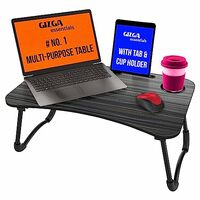 Gizga Essentials Multi-Purpose Portable & Foldable Wooden Desk