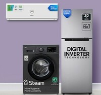 Mega Appliances Sale - Up to 55% Off + 10% Discount with SBI Cards