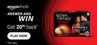 Amazon Fresh Dark Fantasy Quiz  : Get Up To ₹100 Back 20% Offer Min Order ₹249 |