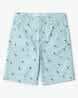 POINT COVE Printed Cotton Flat-Front Shorts