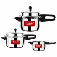 Butterfly Cordial 2L, 3L & 5L Stainless Steel Outer Lid Pressure Cooker