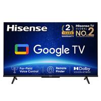 Hisense 126 cm (50 inches) Bezelless Series 4K Ultra HD Smart LED Google TV 50A6H (Black)