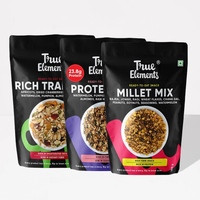 True Elements Healthy Crunchy Snacks - Pack of 3(x100gm each)(Rich Trail Mix, Protein Mix, Millet Mix)