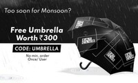 Eatclub Free Umbrella Loot - Free Umbrella on Every Order At No Min Order