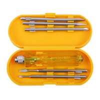 Asian Paints TruCare 5-in-1 Pc Screw Driver Kit With 2 Flat Blades, 2 Phillips Head, 1 Round Poker Bar | Multi-purpose Tool Set