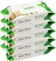 NOVEL Baby Wipes 80 Sheets pack of 5/with Lid (400 Wipes)