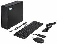 HP Slim Desktop 12th Gen Intel Core i3 (8GB SDRAM/256 GB SSD/Intel UHD Graphics 630/HP 125 USB Black Wired Keyboard/FreeDos)