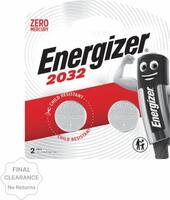 Energizer Primary Lithium Batteries CR2032 Battery  (Pack of 2)