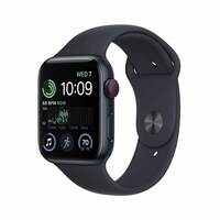 Apple Watch SE (2nd Gen)[GPS + Cellular 44 mm] Smart Watch w/Midnight Aluminium Case & Midnight Sport Band Fitness & Sleep Tracker, Crash Detection, Heart Rate Monitor, Retina Display,Water Resistant