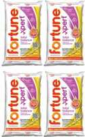 Fortune Xpert Total Balance Soyabean Oil Pouch 4 x 1 L 