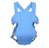 SYGA Baby Safety Carrier Infant Baby Kids Front and Back Carrier Backpack Newborn Hipseat Wrap Sling Bag_SkyBlue