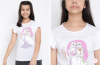 Flat 80% Off on Girl's T-Shirts