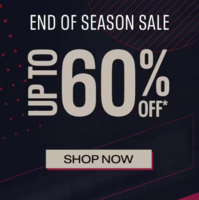 Reebok - End of Season Sale Upto 60% off 